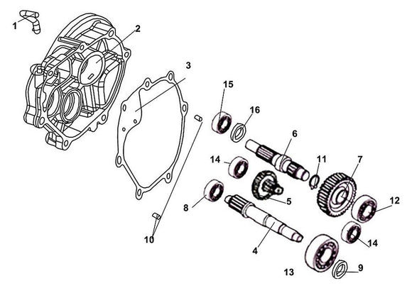 Cabo 125 – E 14 Transmission – 11 EX. Circle Clip 22mm