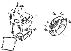 Cabo 125 – E 01 Fan Cover / Shroud Assy – 02 Shroud A ASSY