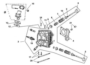 Cabo 125 – E 03 Cylinder Head – 17 EX. Stud Bolt 7MM