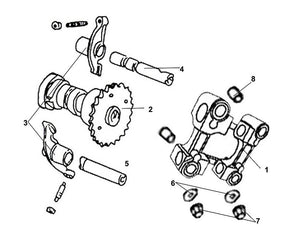 Cabo 125 – E 04 Cam Shaft / Valve – 08 Dowel Pin 10 x14