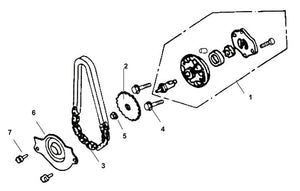 Cabo 125 – E 09 Oil Pump – 03 Oil Pump Chain