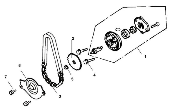 Cabo 125 – E 09 Oil Pump – 02 Oil Pump Driven