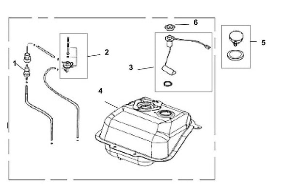 Cabo 125 – F 12 Fuel Tank – 03 Fuel Level Unit