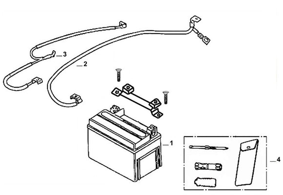 Cabo 125 – F 13 Battery / Tool Box – 04 Tool Set