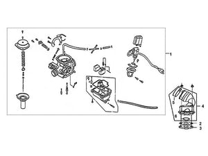 Cabo 50 – E 14 Carburetor – 06 - O-ring 23X1.9