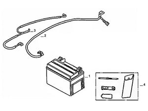 Cabo 50 – F 13 Battery, Tool Box – 01 - Battery ASSY (YTX7A-BS)