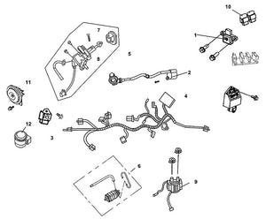 Cabo 200i – F-18 Wire Harness – 14-2 Blade Fuse 15A