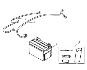 Cali Classic 200i – F 14 Battery Tool Box – 02 Battery Cable