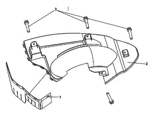 Cali Classic 200i – F 19 Rear Fender / Rear Inner Fender – 03 Flange Bolt 6*12