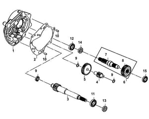 Cali Classic 50 – E-11 Mission Case & Drive Shaft – 08 Final Gear