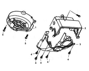 Cali Classic 50 – E-01 Shroud Assy – 05 Flange Bolt 6x20