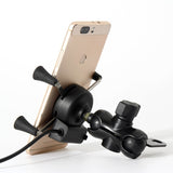 Accessories - Motorcycle Phone Holder X-grip with USB charger