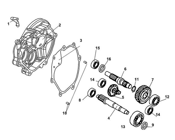 Havana Classic 125 – E 14 Transmission – 16 Oil Seal 32*47*7