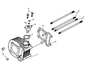 Havana Classic 200i – E 05 Cylinder – 09 Pan Screw 6*6