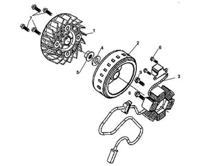 Havana Classic 200i – E 07 AC Gen. Assy – 01 Cooling Fan COMP