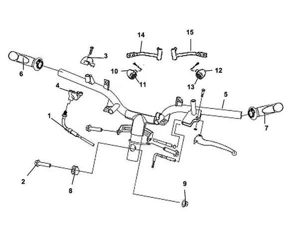 Havana Classic 200i – F 03 Handle Pipe / Handle Lever – 04 Low Housing