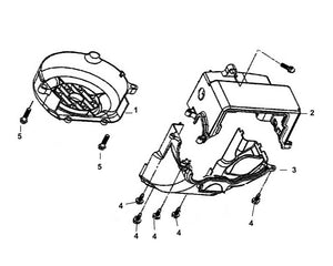 Havana Classic 50 – E 01 Shroud Assy – 01 Fan Cover Comp