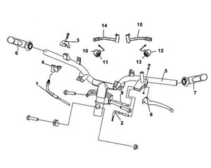 Havana Classic 50 – F 03 Cable / Switch / Handle Lever – 04 Low Housing