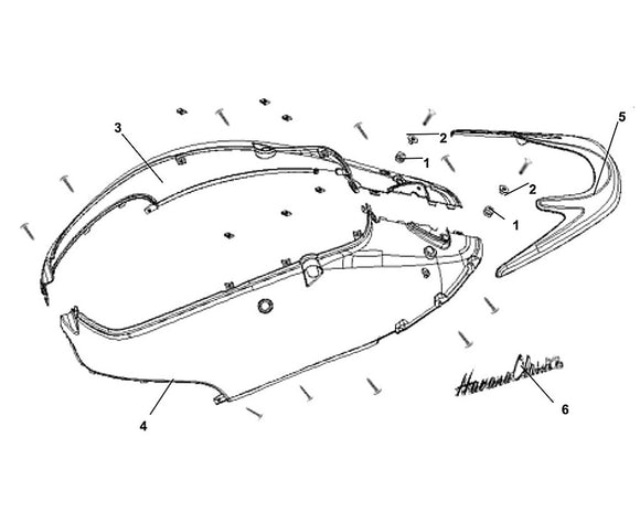 Havana Classic 50 – F 08 Body Cover – 02 Body Cover Collar