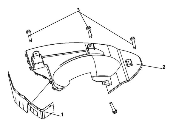 Havana Classic 50 – F 19 Rear Fender / Rear Inner Fender – 01 Splash Board Plate