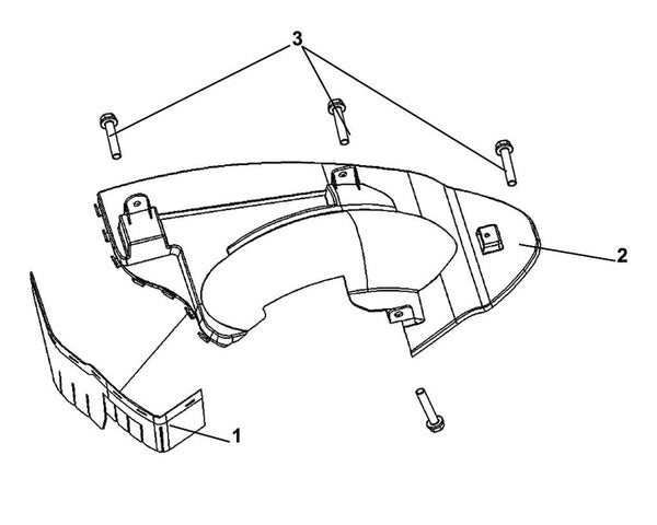 Havana Classic 50 – F 19 Rear Fender / Rear Inner Fender – 03 Flange Bolt 6*12