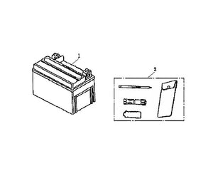 Italian Classic 150 – F-14 BATTERY – 01 - BATTERY ASSY.