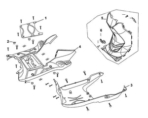 PCH 125 – F 07 Floor Panel / Center Cover – 03 Under Cover