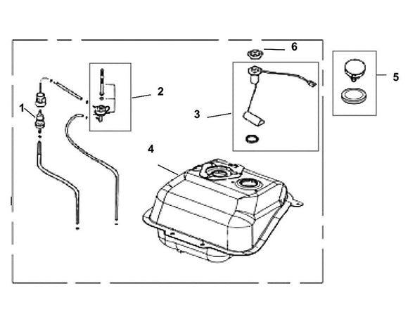 PCH 125 – F 13 Fuel Tank – 01 Fuel Strainer ASSY