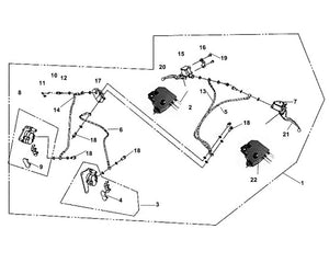 PCH 200i – F 04 CBS Brake System – 17 CBS Control Valve ASSY