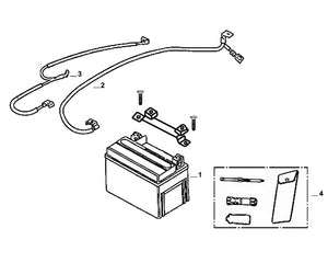 PCH 200i – F 14 Battery / Tool Box – 02 Battery Cable