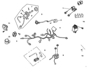 PCH 200i – F 19 Wire Harness – 12 Winker Relay ASSY