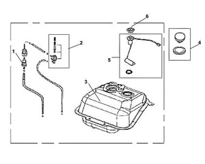 Soho 50 – F 13 Fuel Tank – 04 Fuel Filler Cap COMP