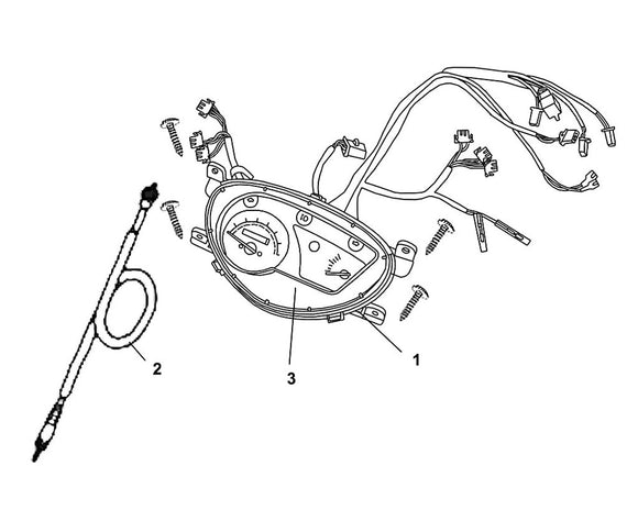 Soho 50 – F 02 Speed Meter – 01 Speedometer ASSY